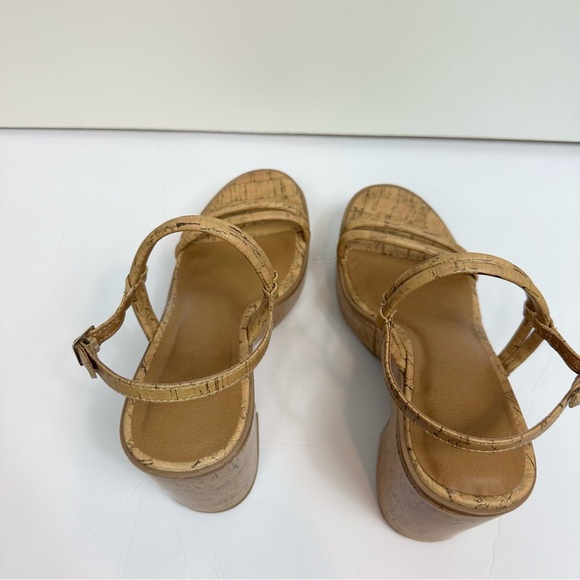 Universal Thread Women’s Cork Chunky Retro Boho Platform Heels Size 7.5 - Picture 6 of 8